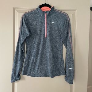 Nike Running Half Zip Dri Fit Pull Over